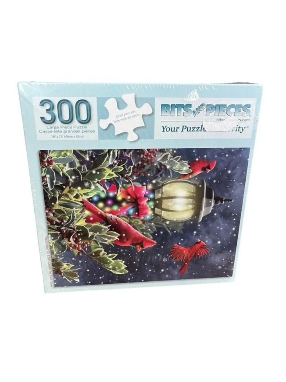 Bits and Pieces 300 Piece New Welcome to Christmas Jigsaw Puzzle